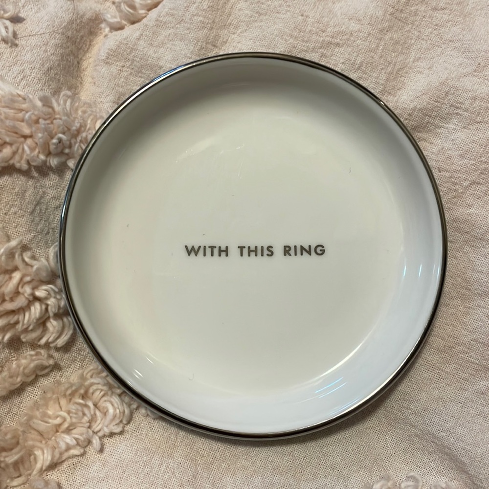 Kate Spade ring dish